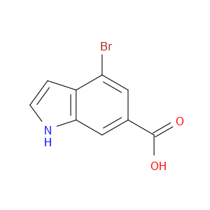 4-BROMO-1H-INDOLE-6-CARBOXYLIC ACID - Click Image to Close