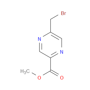 METHYL 5-(BROMOMETHYL)PYRAZINE-2-CARBOXYLATE