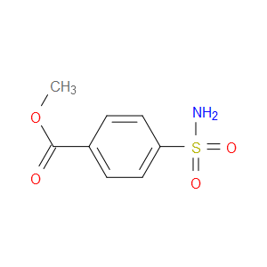 METHYL 4-SULFAMOYLBENZOATE - Click Image to Close