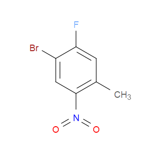 4-BROMO-5-FLUORO-2-NITROTOLUENE