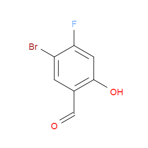 5-BROMO-4-FLUORO-2-HYDROXYBENZALDEHYDE - Click Image to Close