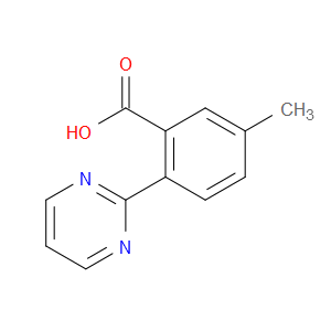 5-METHYL-2-(PYRIMIDIN-2-YL)BENZOIC ACID