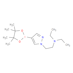 N,N-DIETHYL-2-(4-(4,4,5,5-TETRAMETHYL-1,3,2-DIOXABOROLAN-2-YL)-1H-PYRAZOL-1-YL)ETHANAMINE