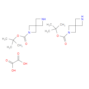 2,6-DIAZASPIRO[3.3]HEPTANE-2-CARBOXYLIC ACID TERT-BUTYL ESTER HEMIOXYLATE - Click Image to Close