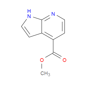 METHYL 1H-PYRROLO[2,3-B]PYRIDINE-4-CARBOXYLATE