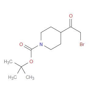 TERT-BUTYL 4-(2-BROMOACETYL)PIPERIDINE-1-CARBOXYLATE - Click Image to Close