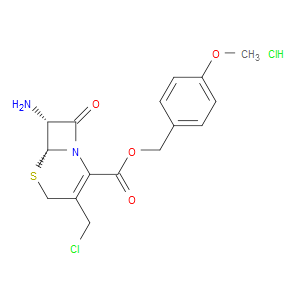7-AMINO-3-CHLOROMETHYL-3-CEPHEM-4-CARBOXYLIC ACID P-METHOXYBENZYL ESTER HYDROCHLORIDE