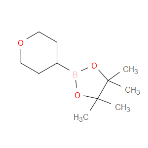 4,4,5,5-TETRAMETHYL-2-(TETRAHYDRO-2H-PYRAN-4-YL)-1,3,2-DIOXABOROLANE