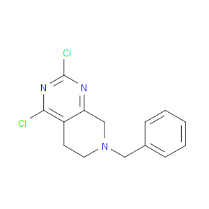 7-BENZYL-2,4-DICHLORO-5,6,7,8-TETRAHYDROPYRIDO[3,4-D]PYRIMIDINE - Click Image to Close