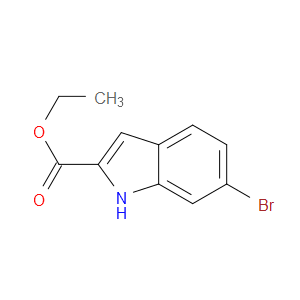 ETHYL 6-BROMOINDOLE-2-CARBOXYLATE - Click Image to Close