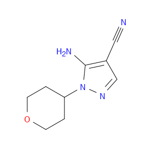 5-AMINO-1-(TETRAHYDRO-2H-PYRAN-4-YL)-1H-PYRAZOLE-4-CARBONITRILE