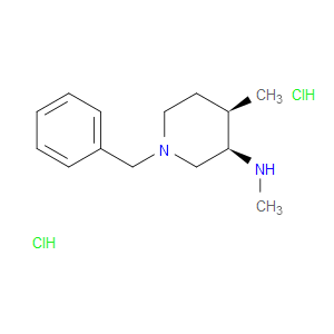 (3R,4R)-1-BENZYL-N,4-DIMETHYLPIPERIDIN-3-AMINE DIHYDROCHLORIDE
