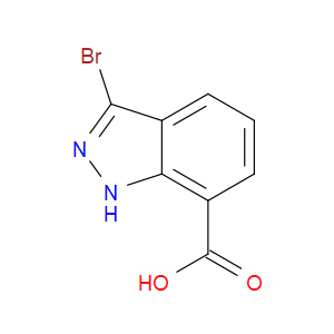 3-BROMO-1H-INDAZOLE-7-CARBOXYLIC ACID - Click Image to Close