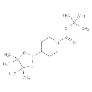 TERT-BUTYL 4-(4,4,5,5-TETRAMETHYL-1,3,2-DIOXABOROLAN-2-YL)PIPERIDINE-1-CARBOXYLATE