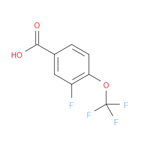 3-FLUORO-4-(TRIFLUOROMETHOXY)BENZOIC ACID