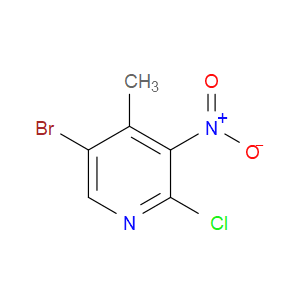 5-BROMO-2-CHLORO-4-METHYL-3-NITROPYRIDINE - Click Image to Close