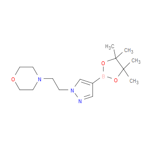4-(2-(4-(4,4,5,5-TETRAMETHYL-1,3,2-DIOXABOROLAN-2-YL)-1H-PYRAZOL-1-YL)ETHYL)MORPHOLINE - Click Image to Close