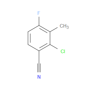 2-CHLORO-4-FLUORO-3-METHYLBENZONITRILE