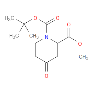 1-TERT-BUTYL 2-METHYL 4-OXOPIPERIDINE-1,2-DICARBOXYLATE - Click Image to Close