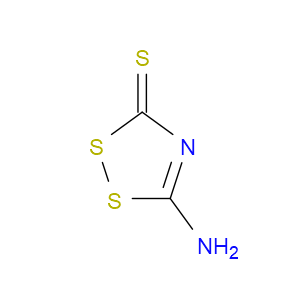 3-AMINO-1,2,4-DITHIAZOLE-5-THIONE - Click Image to Close