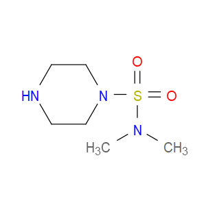 N,N-DIMETHYLPIPERAZINE-1-SULFONAMIDE - Click Image to Close
