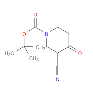 TERT-BUTYL 3-CYANO-4-OXOPIPERIDINE-1-CARBOXYLATE