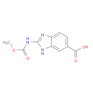 2-METHOXYCARBONYLAMINO-3H-BENZOIMIDAZOLE-5-CARBOXYLIC ACID - Click Image to Close