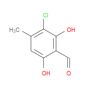 3-CHLORO-2,6-DIHYDROXY-4-METHYLBENZALDEHYDE - Click Image to Close