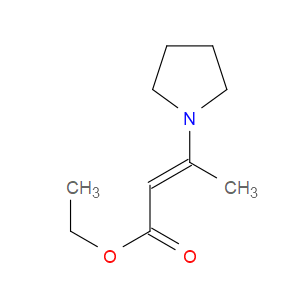 ETHYL (E)-3-(1-PYRROLIDINYL)CROTONATE