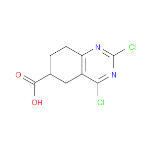 2,4-DICHLORO-5,6,7,8-TETRAHYDROQUINAZOLINE-6-CARBOXYLIC ACID - Click Image to Close