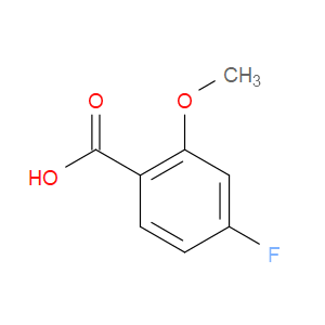 4-FLUORO-2-METHOXYBENZOIC ACID - Click Image to Close