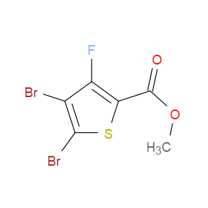 METHYL 4,5-DIBROMO-3-FLUOROTHIOPHENE-2-CARBOXYLATE