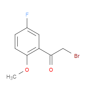 2-BROMO-1-(5-FLUORO-2-METHOXYPHENYL)ETHANONE