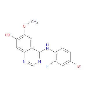 4-((4-BROMO-2-FLUOROPHENYL)AMINO)-6-METHOXYQUINAZOLIN-7-OL