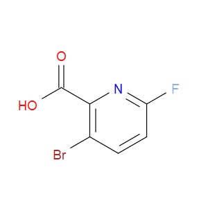 3-BROMO-6-FLUOROPICOLINIC ACID - Click Image to Close