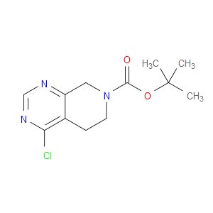 TERT-BUTYL 4-CHLORO-5,6-DIHYDROPYRIDO[3,4-D]PYRIMIDINE-7(8H)-CARBOXYLATE