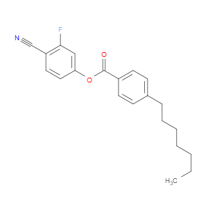 4-CYANO-3-FLUOROPHENYL 4-HEPTYLBENZOATE - Click Image to Close