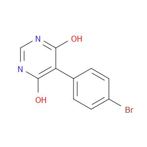 5-(4-BROMOPHENYL)-6-HYDROXYPYRIMIDIN-4(1H)-ONE