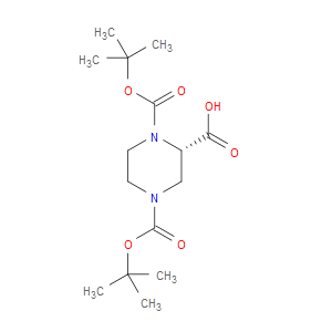 (S)-1,4-BIS(TERT-BUTOXYCARBONYL)PIPERAZINE-2-CARBOXYLIC ACID - Click Image to Close
