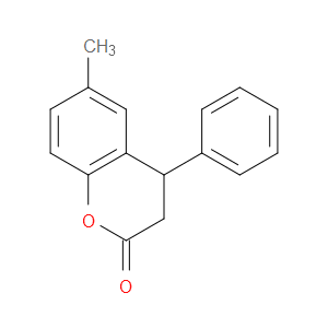 6-METHYL-4-PHENYLCHROMAN-2-ONE