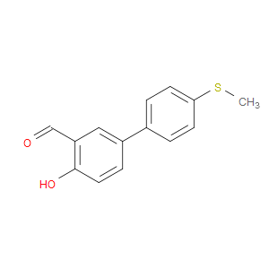 4-HYDROXY-4'-(METHYLTHIO)[1,1'-BIPHENYL]-3-CARBOXALDEHYDE - Click Image to Close