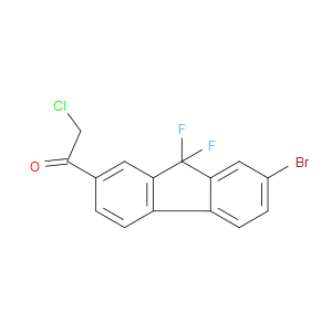 1-(7-BROMO-9,9-DIFLUORO-9H-FLUOREN-2-YL)-2-CHLOROETHANONE