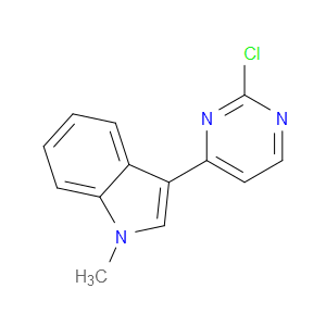 3-(2-CHLOROPYRIMIDIN-4-YL)-1-METHYL-1H-INDOLE