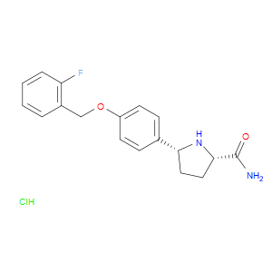 (2S,5R)-5-(4-((2-FLUOROBENZYL)OXY)PHENYL)PYRROLIDINE-2-CARBOXAMIDE HYDROCHLORIDE