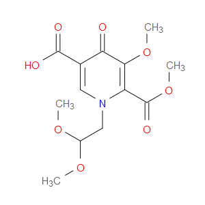 1-(2,2-DIMETHOXYETHYL)-5-METHOXY-6-(METHOXYCARBONYL)-4-OXO-1,4-DIHYDROPYRIDINE-3-CARBOXYLIC ACID - Click Image to Close