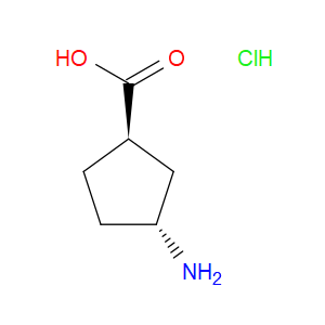 (1R,3R)-3-AMINOCYCLOPENTANECARBOXYLIC ACID HYDROCHLORIDE