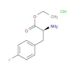 (S)-ETHYL 2-AMINO-3-(4-FLUOROPHENYL)PROPANOATE HYDROCHLORIDE