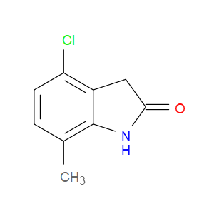 2H-INDOL-2-ONE, 4-CHLORO-1,3-DIHYDRO-7-METHYL- - Click Image to Close