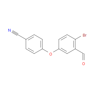 4-(4-BROMO-3-FORMYLPHENOXY)BENZONITRILE - Click Image to Close