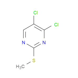 4,5-DICHLORO-2-(METHYLSULFANYL)PYRIMIDINE - Click Image to Close
